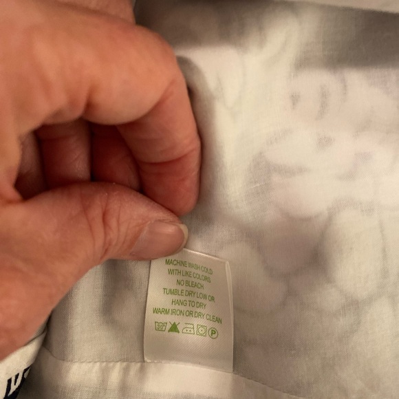 EUC Lilly Pulitzer Tail Lights True Navy Georgie Wrap Skirt - Picture 8 of 8